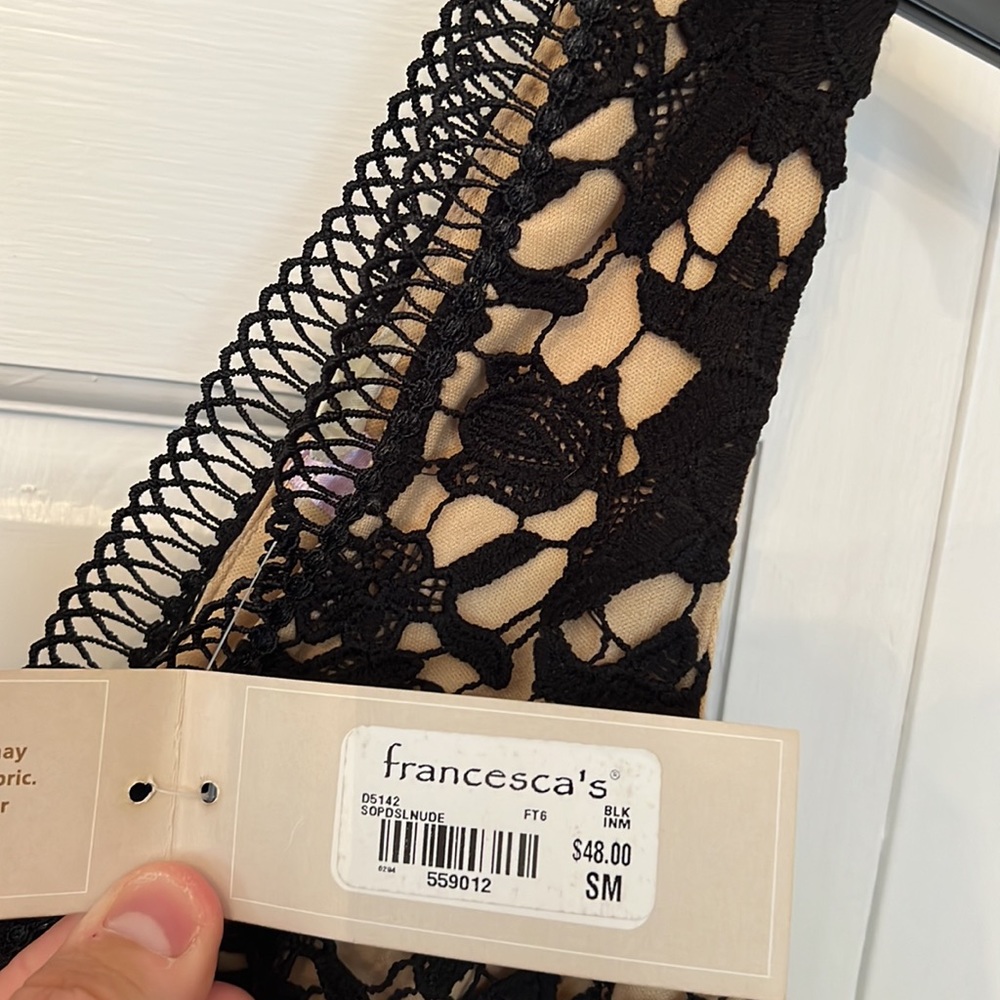 Alya black Lace Dress NWT - Picture 7 of 10